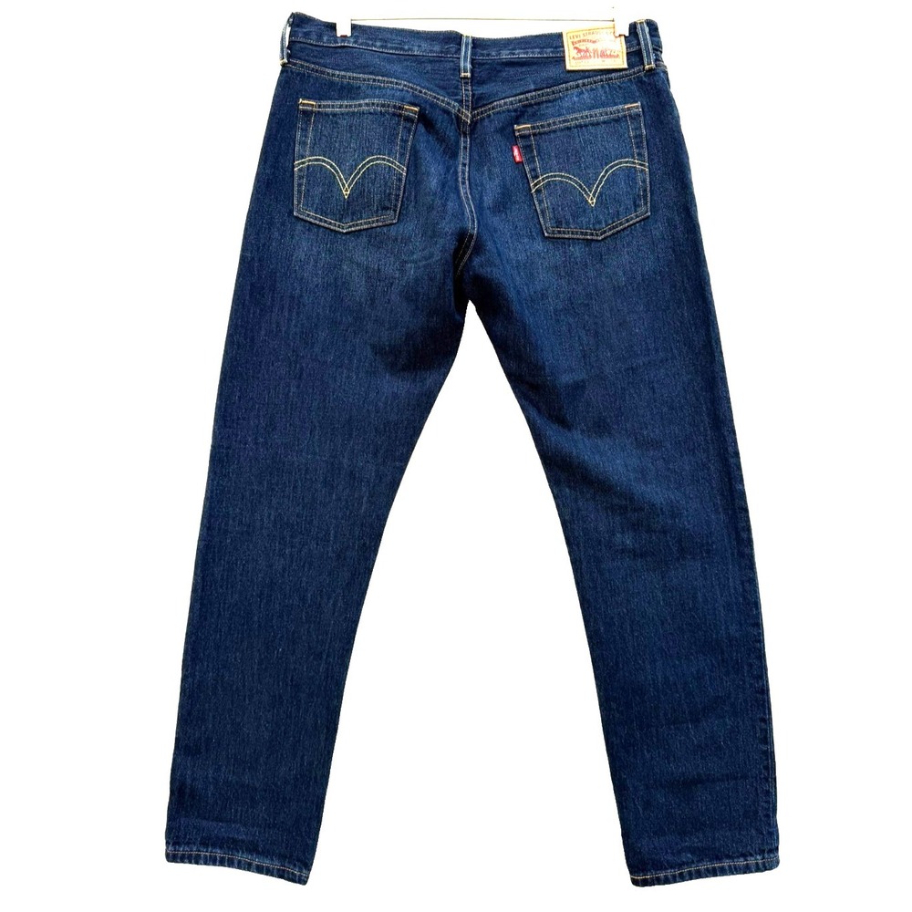Levi's 501 CT Customized & Tapered Button Fly 100% Cotton Jeans 34 /‎ 29 - Picture 2 of 8